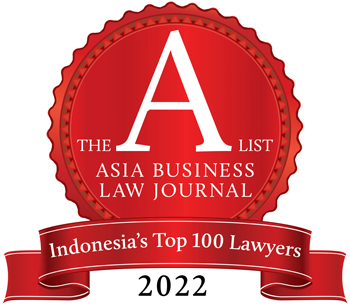 Asia Business Law Journal's Indonesia’s Top-100 Lawyers 2022