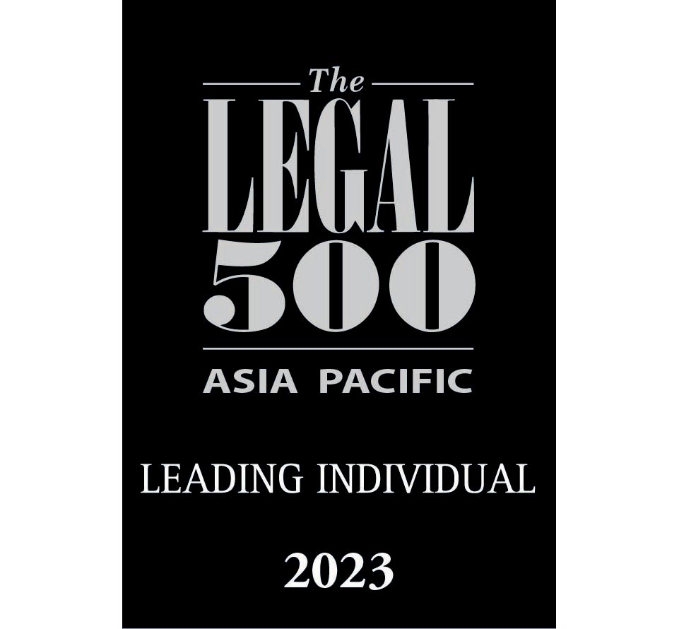 Legal 500 APAC - Leading Individual 2023
