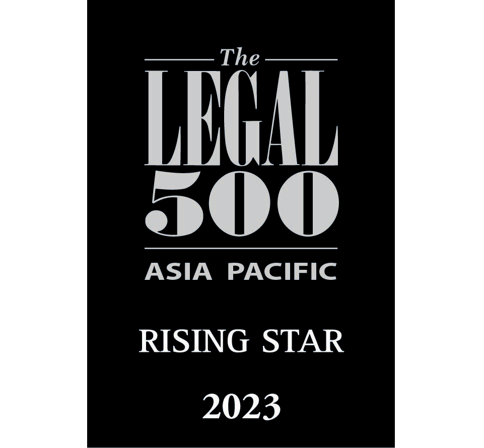 Legal 500 APAC - Rising Star 2023
