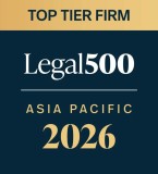 Legal 500 Asia Pacific 2026 Top Tier Firm