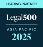 Legal 500 Asia Pacific Leading Partner 2025