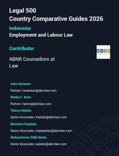 Legal500: Country Comparative Guides: Employment and Labour Law - Indonesia.