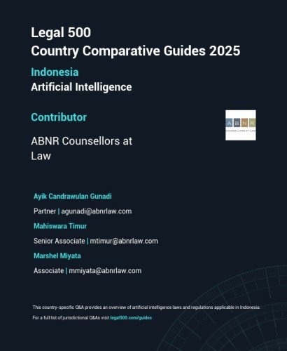 Legal 500: Artificial Intelligence Comparative Guide 2025