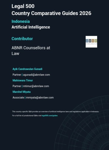 Legal500 Country Comparative Guides: Artificial Intelligence - Indonesia