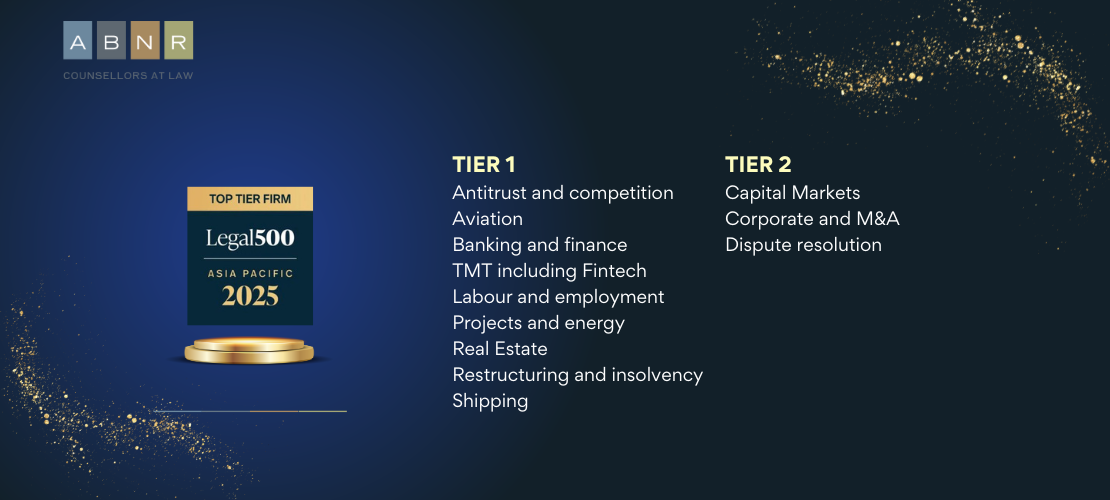 ABNR Shines in 2025 Legal 500 Asia Pacific Rankings