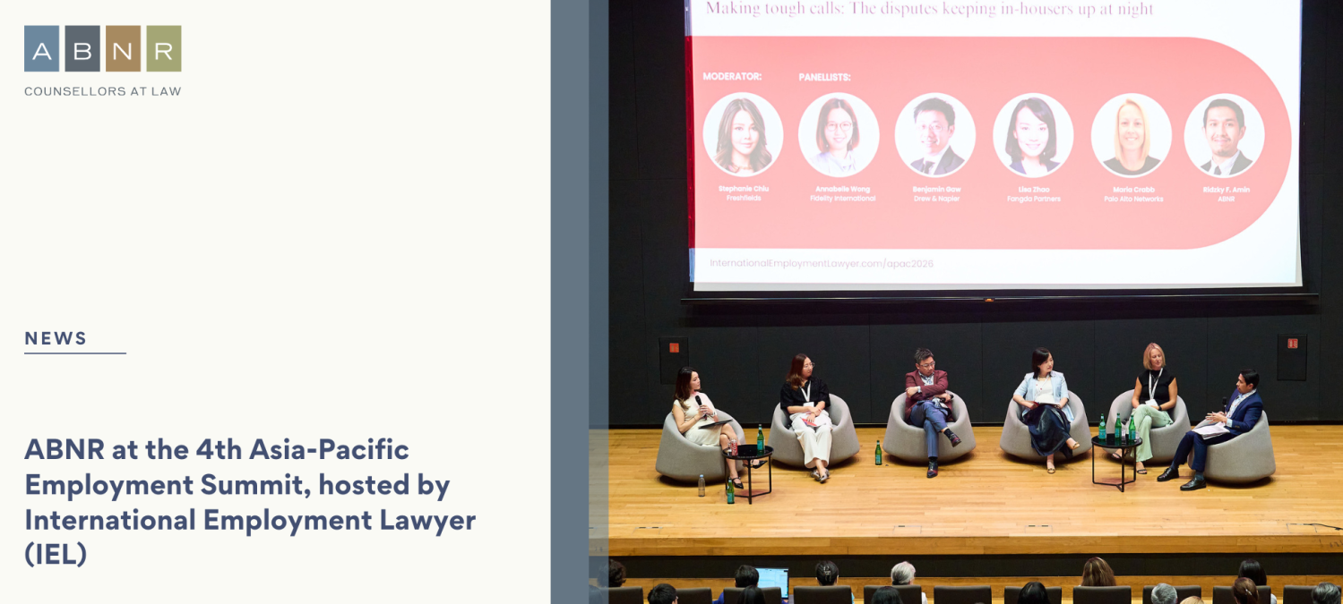 ABNR at the 4th Asia-Pacific Employment Summit, hosted by International Employment Lawyer (IEL)