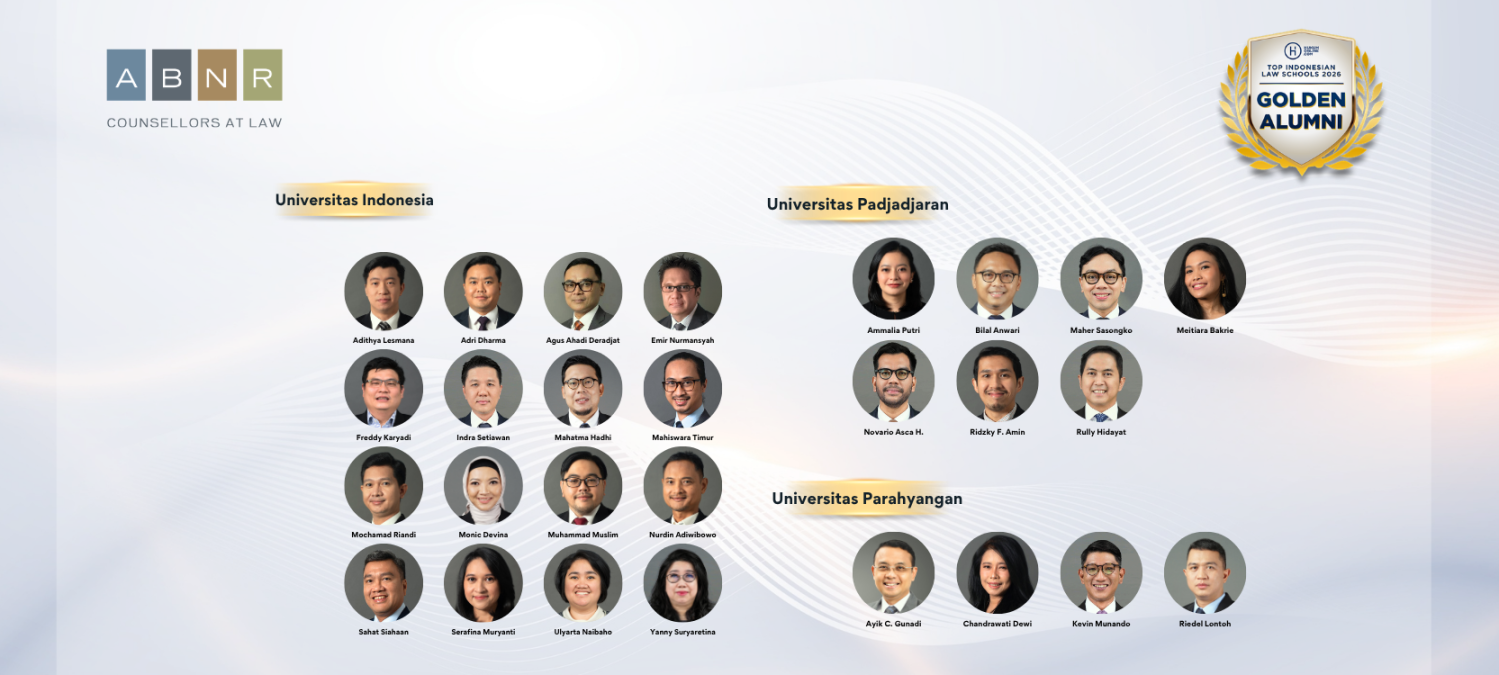 ABNR partners named to Hukumonline's Golden Alumni 2026