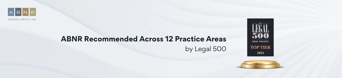 ABNR Recommended Across 12 Practice Areas by Legal 500