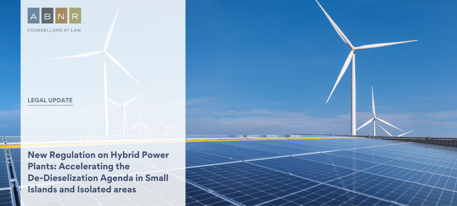 New Regulation on Hybrid Power Plants: Accelerating the De-Dieselization Agenda in Small Islands and Isolated areas