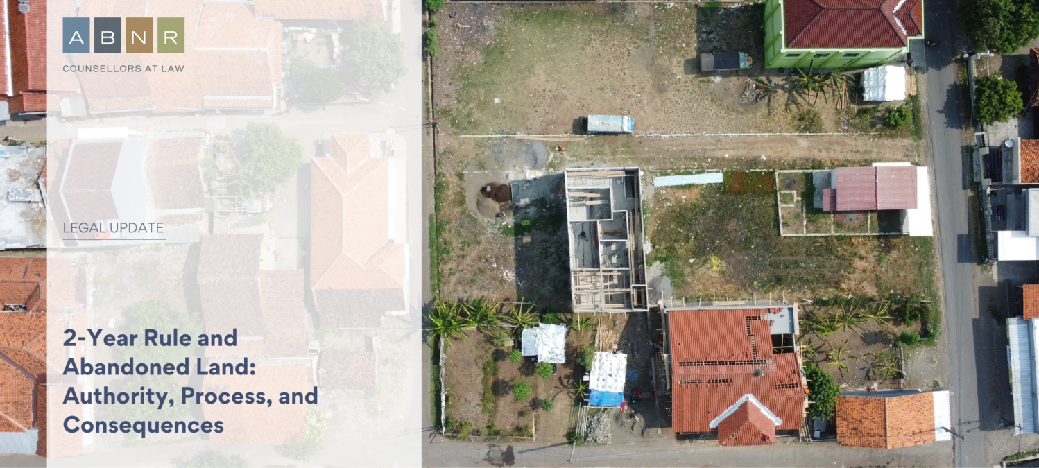 2-Year Rule and Abandoned Land: Authority, Process, and Consequences