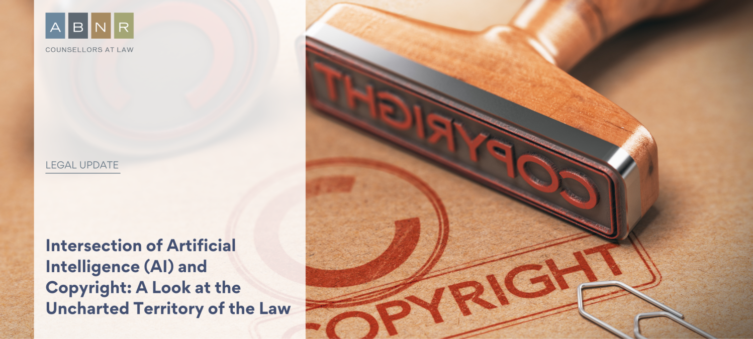 Intersection of Artificial Intelligence (AI) and Copyright: A Look at the Uncharted Territory of the Law