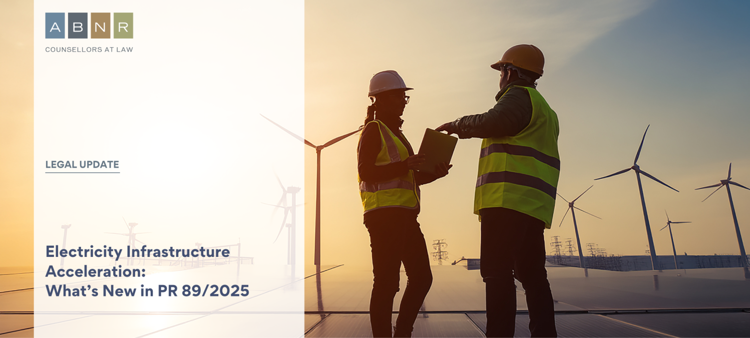 Electricity Infrastructure Acceleration: What’s New in PR 89/2025